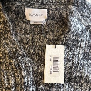 Eleven Six Salt & Pepper Tess Alpaca Knit Sweater, brand new with tags $328